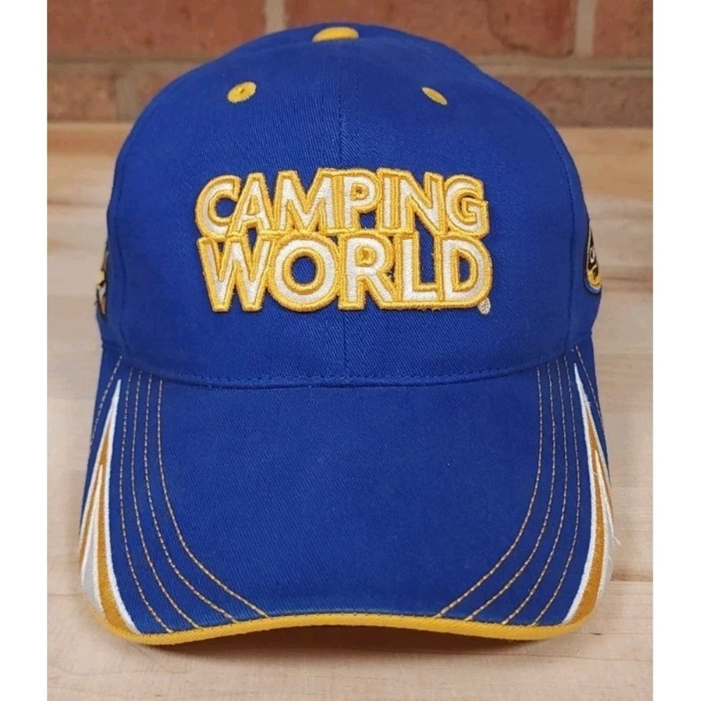Camping World Truck Series Hat Cap NASCAR‎ Checkered Flag Sports Strapback